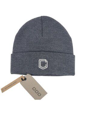 NEW Commencal Grey Merino Wool Beanie With Embroidered Logo - Unisex Winter Hat